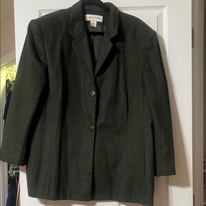 Jones New York Women's Dark Gray Blazer